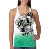  Next Level Ombre Burnout Racerback Tank Thumbnail