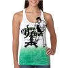  Next Level Ombre Burnout Racerback Tank Thumbnail