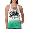 Next Level Ombre Burnout Racerback Tank Thumbnail