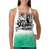  Next Level Ombre Burnout Racerback Tank Thumbnail