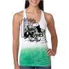  Next Level Ombre Burnout Racerback Tank Thumbnail