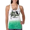  Next Level Ombre Burnout Racerback Tank Thumbnail