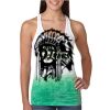  Next Level Ombre Burnout Racerback Tank Thumbnail
