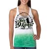  Next Level Ombre Burnout Racerback Tank Thumbnail