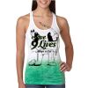  Next Level Ombre Burnout Racerback Tank Thumbnail