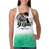  Next Level Ombre Burnout Racerback Tank Thumbnail