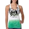  Next Level Ombre Burnout Racerback Tank Thumbnail