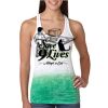  Next Level Ombre Burnout Racerback Tank Thumbnail