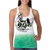  Next Level Ombre Burnout Racerback Tank Thumbnail