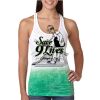  Next Level Ombre Burnout Racerback Tank Thumbnail