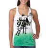  Next Level Ombre Burnout Racerback Tank Thumbnail