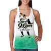  Next Level Ombre Burnout Racerback Tank Thumbnail