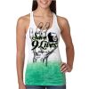  Next Level Ombre Burnout Racerback Tank Thumbnail