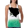  Next Level Ombre Burnout Racerback Tank Thumbnail