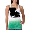  Next Level Ombre Burnout Racerback Tank Thumbnail