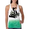  Next Level Ombre Burnout Racerback Tank Thumbnail