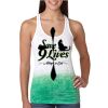  Next Level Ombre Burnout Racerback Tank Thumbnail