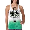  Next Level Ombre Burnout Racerback Tank Thumbnail