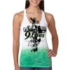  Next Level Ombre Burnout Racerback Tank Thumbnail