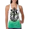  Next Level Ombre Burnout Racerback Tank Thumbnail