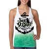  Next Level Ombre Burnout Racerback Tank Thumbnail