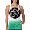  Next Level Ombre Burnout Racerback Tank Thumbnail