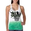  Next Level Ombre Burnout Racerback Tank Thumbnail