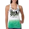  Next Level Ombre Burnout Racerback Tank Thumbnail