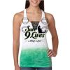  Next Level Ombre Burnout Racerback Tank Thumbnail