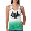  Next Level Ombre Burnout Racerback Tank Thumbnail