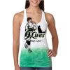  Next Level Ombre Burnout Racerback Tank Thumbnail