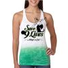  Next Level Ombre Burnout Racerback Tank Thumbnail