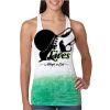  Next Level Ombre Burnout Racerback Tank Thumbnail