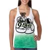  Next Level Ombre Burnout Racerback Tank Thumbnail