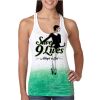  Next Level Ombre Burnout Racerback Tank Thumbnail