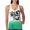  Next Level Ombre Burnout Racerback Tank Thumbnail