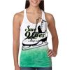  Next Level Ombre Burnout Racerback Tank Thumbnail