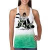  Next Level Ombre Burnout Racerback Tank Thumbnail