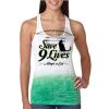  Next Level Ombre Burnout Racerback Tank Thumbnail