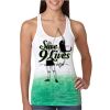  Next Level Ombre Burnout Racerback Tank Thumbnail