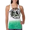 Next Level Ombre Burnout Racerback Tank Thumbnail
