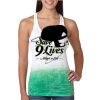  Next Level Ombre Burnout Racerback Tank Thumbnail