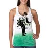  Next Level Ombre Burnout Racerback Tank Thumbnail
