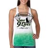  Next Level Ombre Burnout Racerback Tank Thumbnail