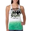  Next Level Ombre Burnout Racerback Tank Thumbnail