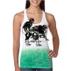  Next Level Ombre Burnout Racerback Tank Thumbnail