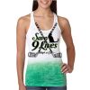  Next Level Ombre Burnout Racerback Tank Thumbnail