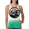  Next Level Ombre Burnout Racerback Tank Thumbnail