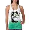  Next Level Ombre Burnout Racerback Tank Thumbnail