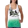  Next Level Ombre Burnout Racerback Tank Thumbnail